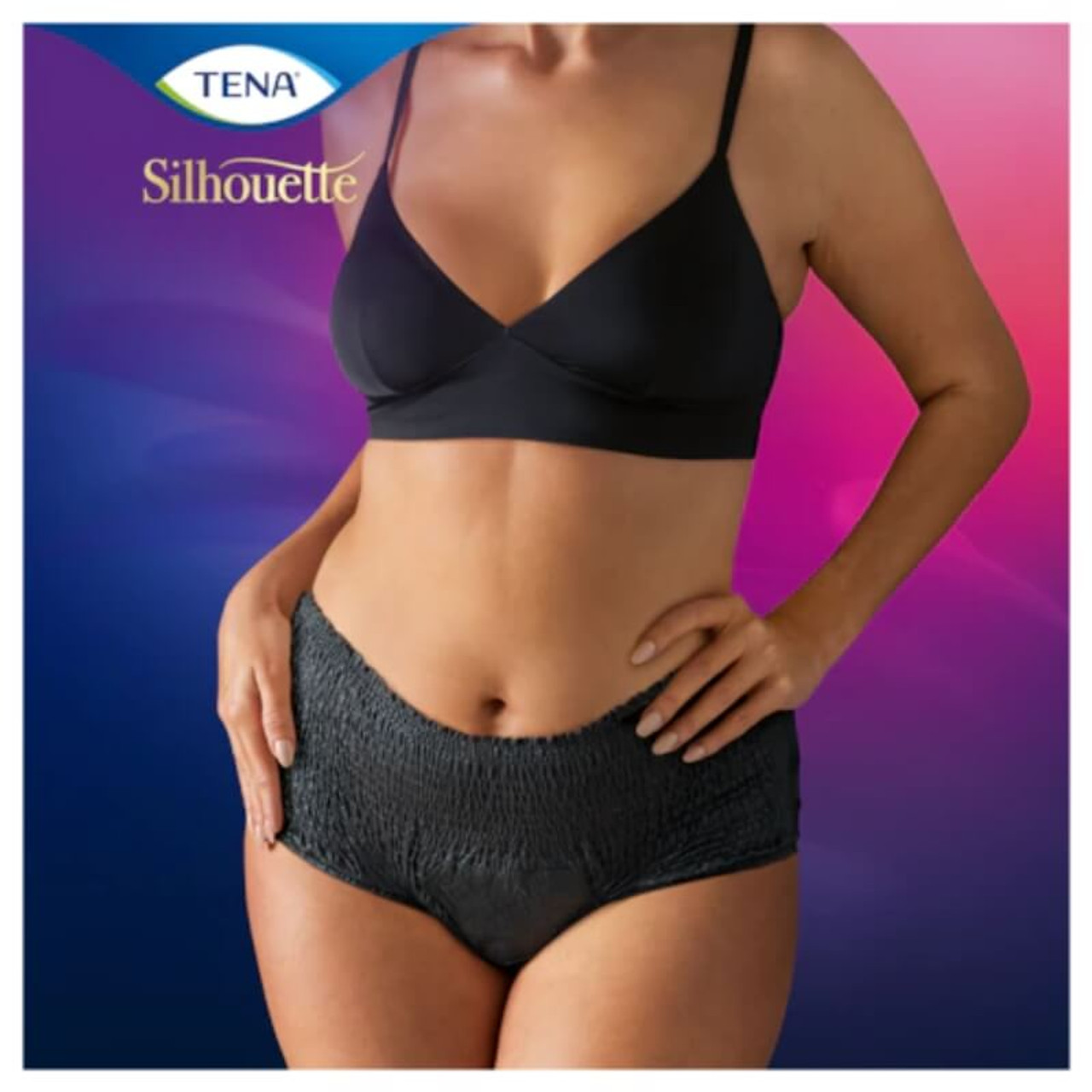 TENA Lady Silhouette - Plus - High Waist - Large - Pack of 8