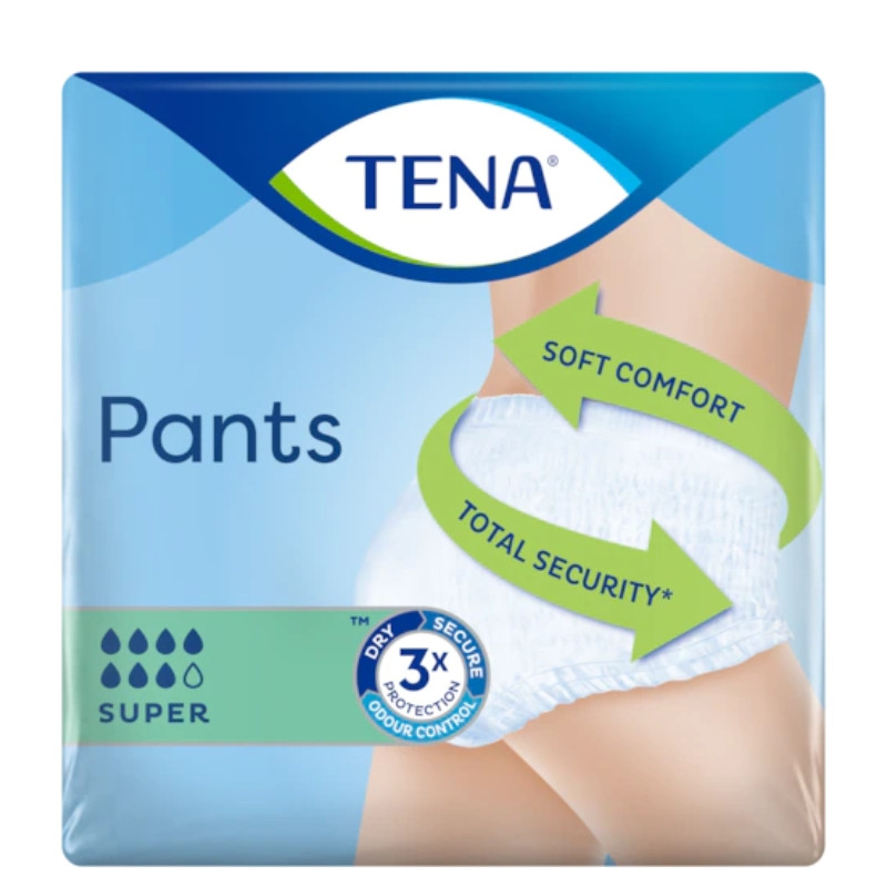 Tena Unisex Pants Super Large 12's - Main Image