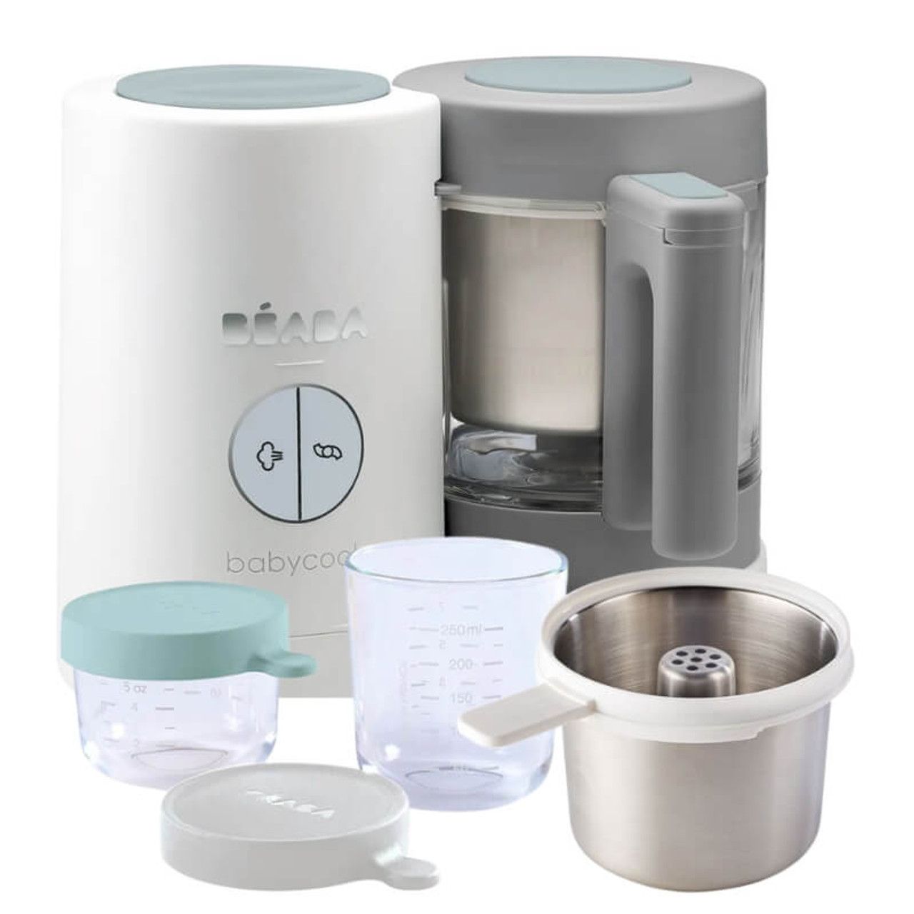 Beaba Babycook Neo Basics Bundle - Grey / White : InHealth.ie