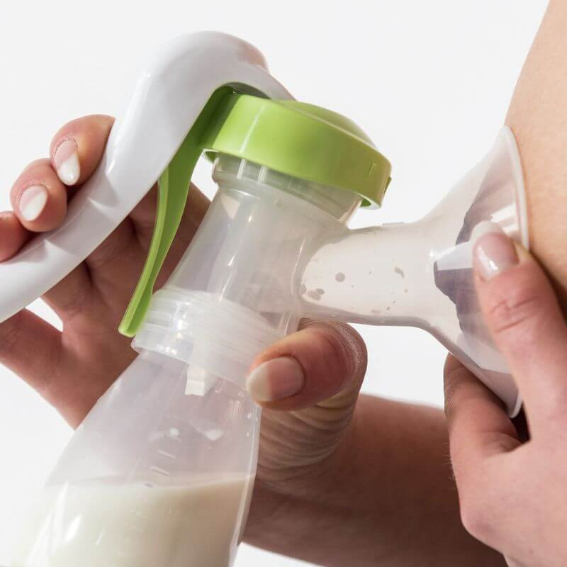 Ardo Amaryll Manual Breast Pump - Swiss Made BPA-Free Hand Pump With 26mm & 22mm Breast Shells For Gentle, Quiet Pumping