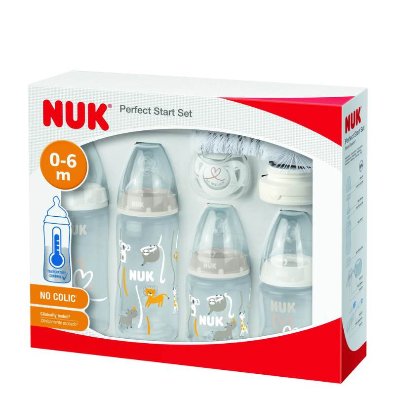 Biberon NUK First Choice+ 300 Ml - Ciuccio Silicone, Anticolico, Senza BPA, 0-6 Mesi - Foto 11