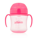 Dr Brown's Pink Training Cup Soft Spout 180Ml