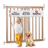 BabyDan Multidan Beechwood Safety Gate (60.5 -102 cm) 3
