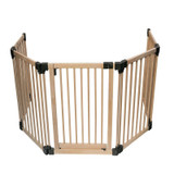 Wooden Multi Panel Multi Use Safety Barrier 96.5 to 256.5cm