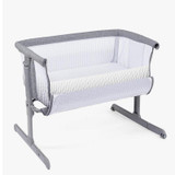 Chicco Next2Me Air Side Sleeping Crib Titanium open