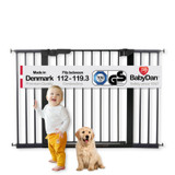 BabyDan Premier Pressure Indicator Gate, Black (112cm - 119.3cm) 3