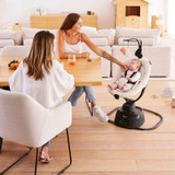 Columpio eléctrico para bebés Babymoov swoon Evolution multimovimiento en vivo