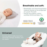 Babymoov Cosyhead Fresh Anti Flat Head Pillow - Smokey 3