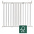 BabyDan Flexi Fit Wood Safety Gate - White