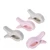 Dreambaby Stroller Clips - Ivory/Blush Dreambaby Stroller Clips - Ivory/Blush