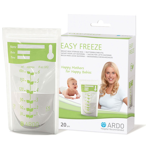 Ardo easyfreeze - 20 sachets de lait maternel