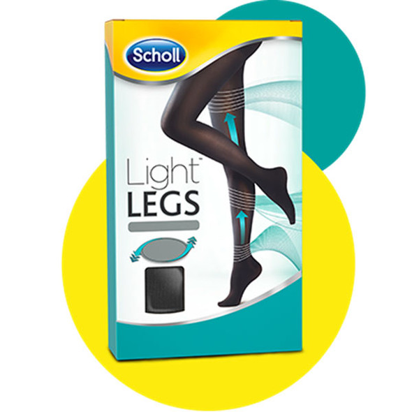 Scholl Light LEGS™ Tights (Black Compression Tights)