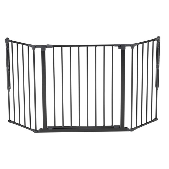 BabyDan Configure Flex Gate Médio - Preto (90-146 cm) BabyDan