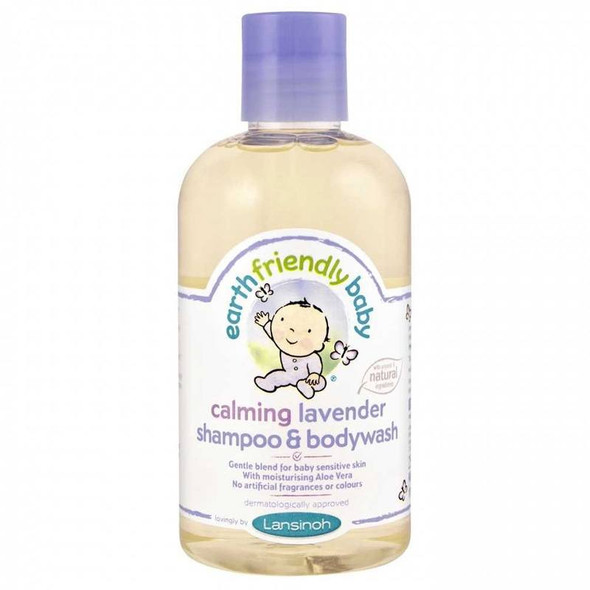 Earth Friendly Baby Calming Lavender Shampoo & Bodywash 250ml