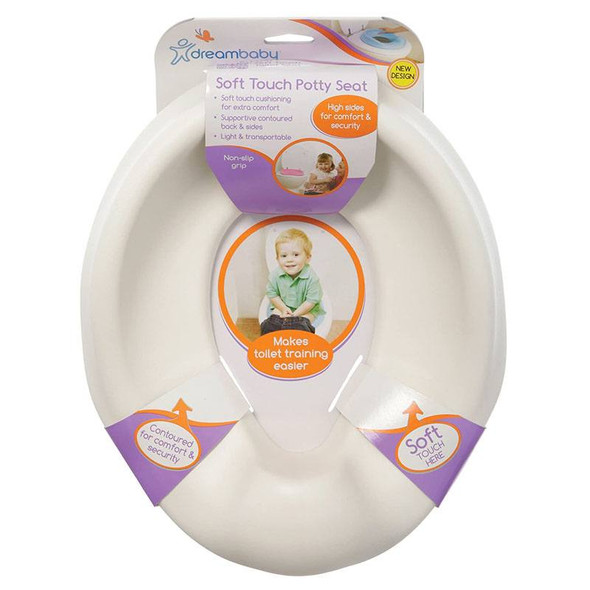 Siège De Pot Dreambaby En Mousse Super Douce Au Toucher - Blanc