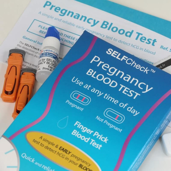 Selfcheck sangre de embarazo 1x prueba 