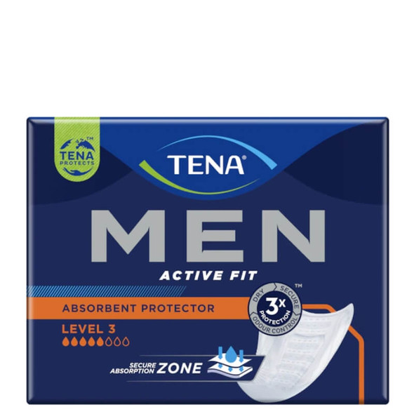 TENA MEN Absorbent protector Level 2 – pad for men with medium