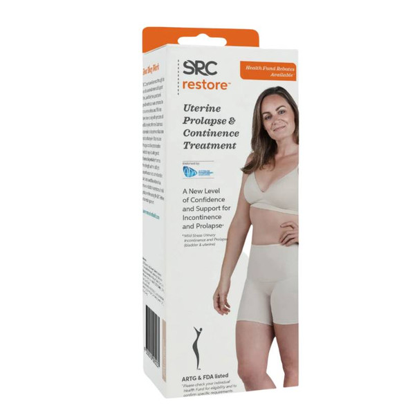 SRC Restore Prolapse & Continence Support Mini Shorts - Champagne 5