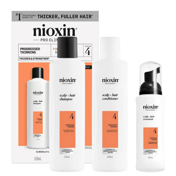 Nioxin -  System Kit 4 (for Coloured Hair with Progressed Thinning)