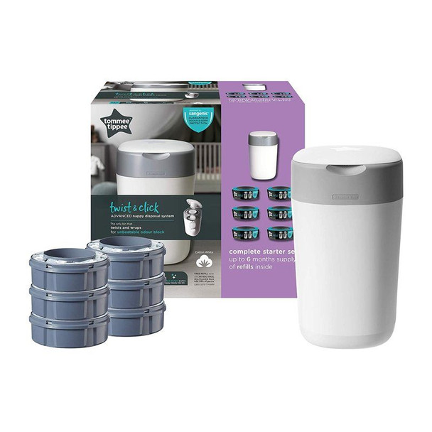 Tommee Tippee Sangenic Nappy Disposal System Starter Set