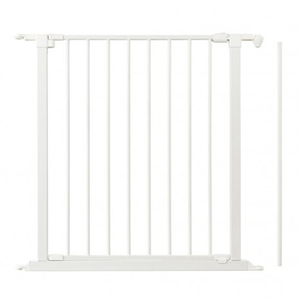 BabyDan configurar puerta/puerta de hogar flexible sección de puerta blanca 72cm