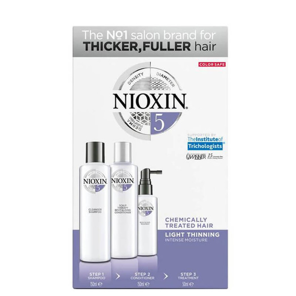 Nioxin - Kit De Sistema 5 (Normal A Fino, Medio A Grueso) Nioxin