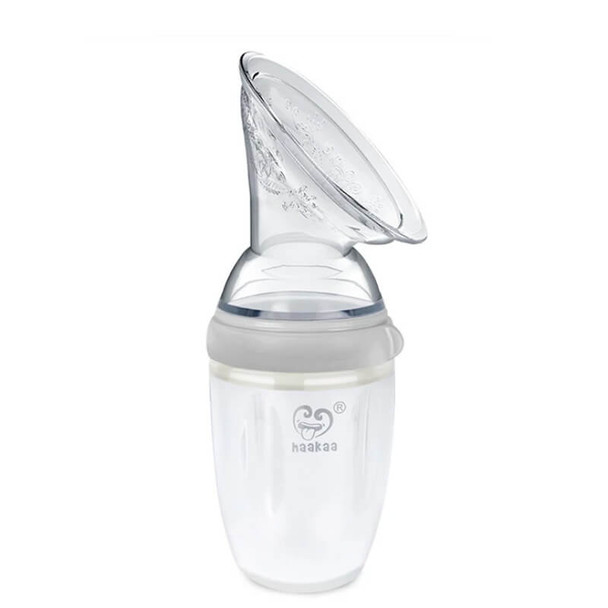 Haakaa Generation 3 Silicone Breast Pump Grey main image 1