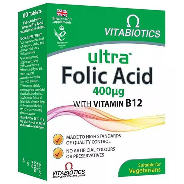 Vitabiotics Ultra Folic Acid