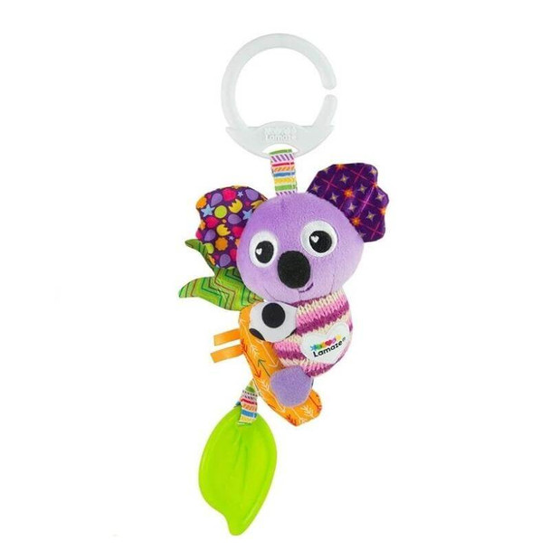 Lamaze Mini Clip and Go Koala Baby Toy, Clip On Pram Toy - 0+ Months