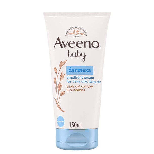 Aveeno Baby Dermexa Cream Dry/Itchy Skin 150ml 