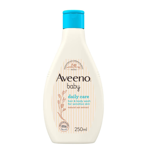Aveeno Baby Hair & Body Wash 250ml - Front