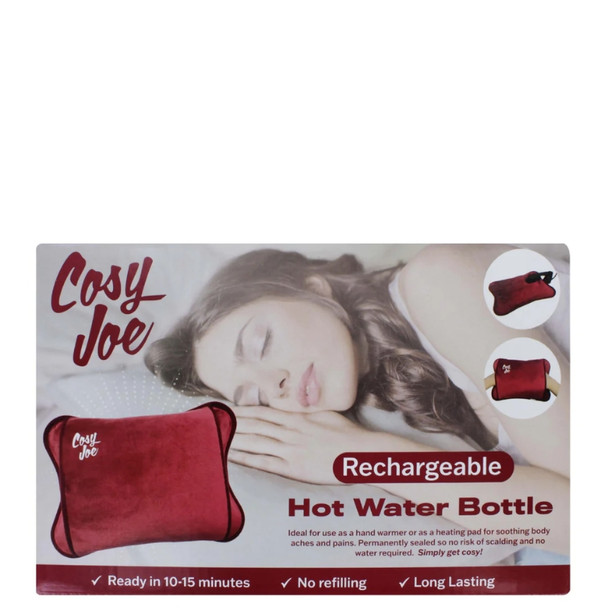 Cosy Joe Electric Hot Water Bottle - Red