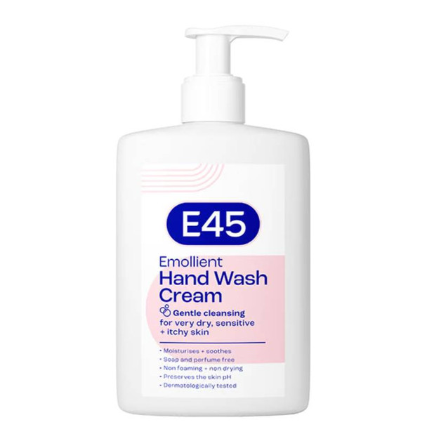 E45 Emollient Hand Wash Cream 250ml