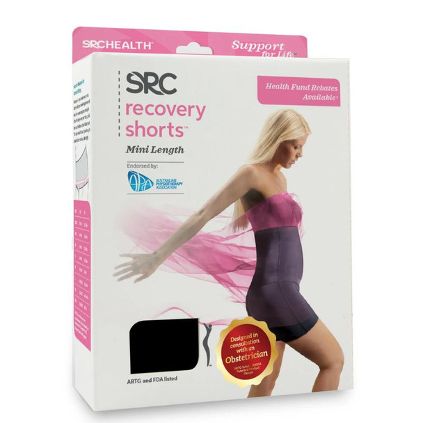 SRC Postpartum Recovery Mini Shorts - Champagne