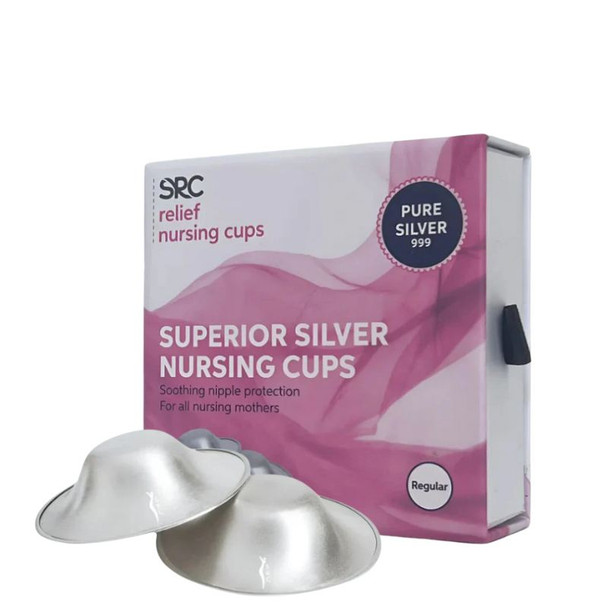 SRC Superior Silver Nursing Cups-Regular