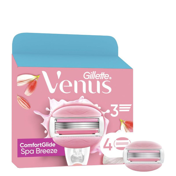 Gillette Venus Breeze Spa Blade Refill - 4 Pack