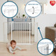 BabyDan Configure Flex Gate Medium - White (90-146 cm) 5