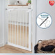 BabyDan Danamic Narrow Pressure Fit Safety Gate White (60.5-66.5cm) 5