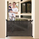 Puerta De Escalera Retráctil Dreambaby - Negro