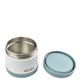 Beaba Stainless steel storage pot 500ml - Baltic Blue/White Open