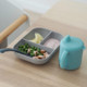 Beaba Silicone meal set (3 pcs) Blue Live 2