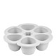 Beaba Silicone Multiportions Weaning Storage Trays 6 x 90 ml light mist 