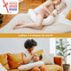 Babymoov 2-in-1 U shape and C shape maternity pillow - Off White Petals  4