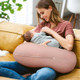 Doomoo Comfy Big Maternity Pillow - Tetra Pink Live 2