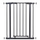 Dreambaby Ava Slimline Gate 76cm Tall - Charcoal - (Fits Gaps 61cm - 68cm)