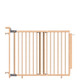 BabyDan Adjust Pro FSC Beech Wood Extending Stair Gate Baluster Edition 74-114cm x 80cm High