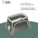 Babymoov Travel Cot 3-in-1 Moov & Comfy 3