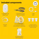 Medela Freestyle Mini Handsfree Double Electric Breast Pump 4