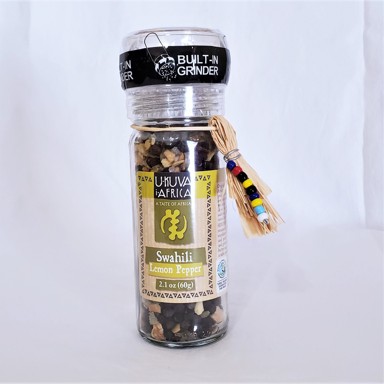 iSpice | Black Pepper Grinder | 18 oz | Gourmet Spice | Kosher | Halal | Robust Flavor