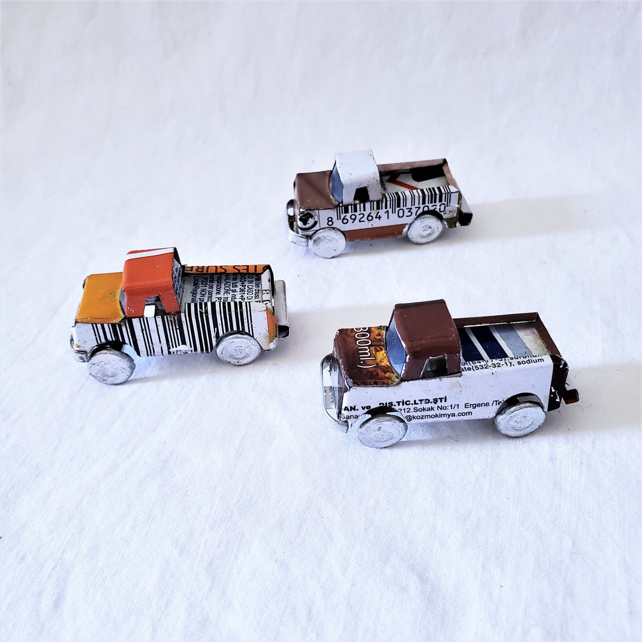 Mini Tin Can Pickup Truck from Madagascar - The Silk Road Fair Trade Market